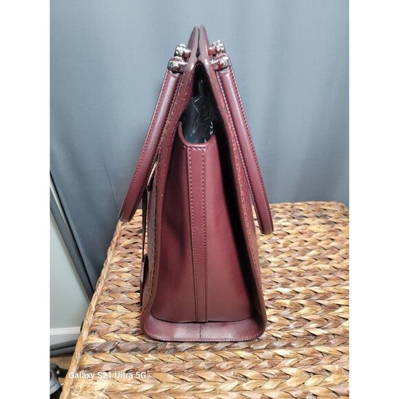 Alexander McQueen Leather/Tall Story/2Way/Tote Bag Red Women's - Picture 10 of 16